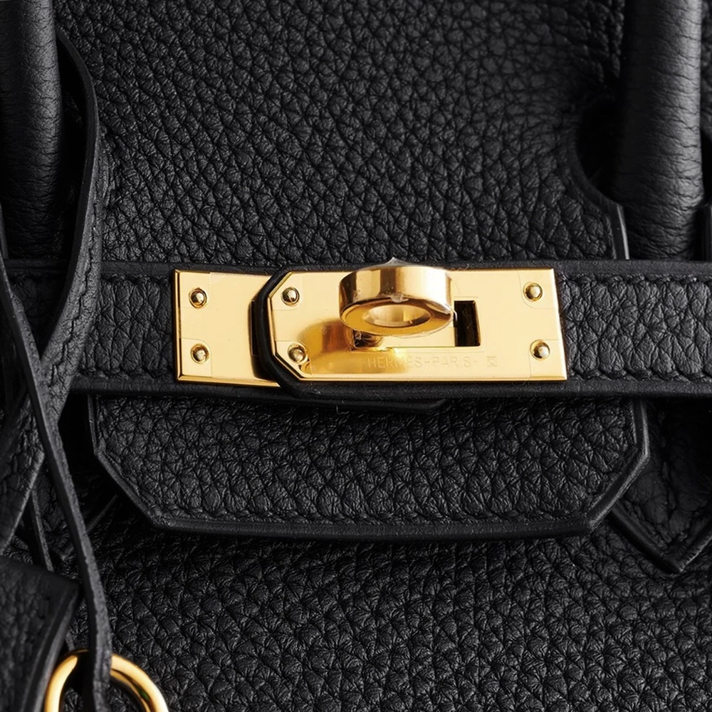 Hermès - Birkin 25 - Black Togo - Picture 9 of 14